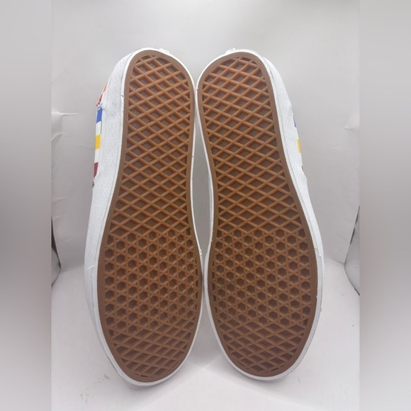 Vans Doheny Rainbow Checkerboard Lace Skate Shoes SZ 10.5 - Picture 8 of 8